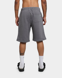 HUF Virus Fleece Shorts Charcoal