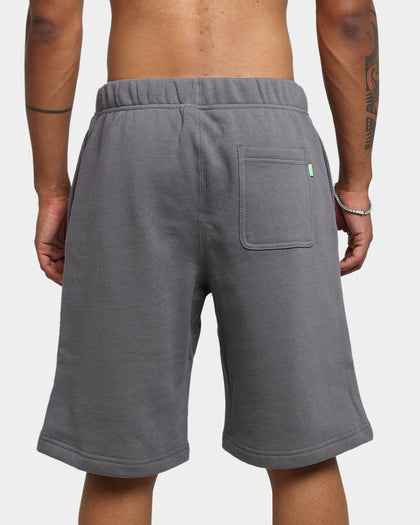 HUF Virus Fleece Shorts Charcoal