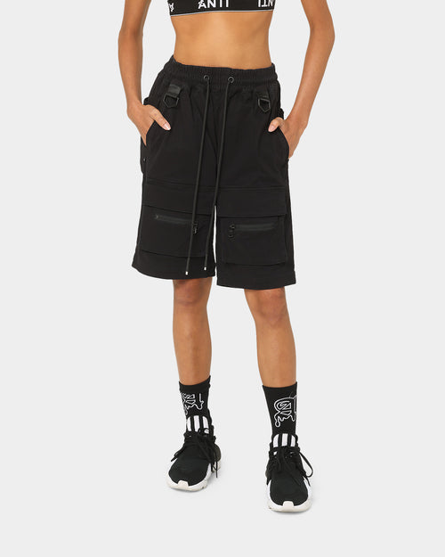 The Anti Order Centurion Cargo Shorts Black