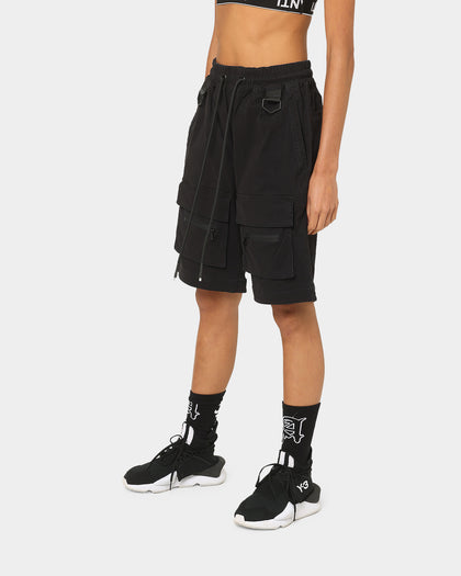 The Anti Order Centurion Cargo Shorts Black