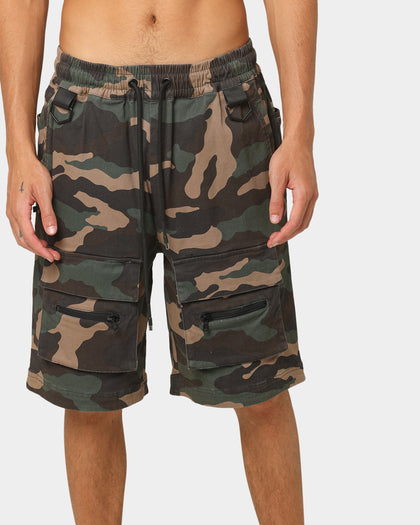 The Anti Order Centurion Cargo Shorts Woodland Camo