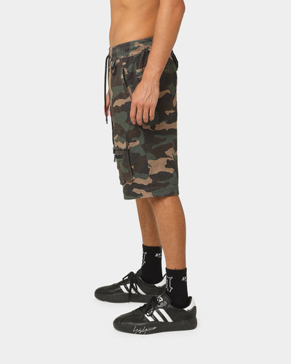 The Anti Order Centurion Cargo Shorts Woodland Camo