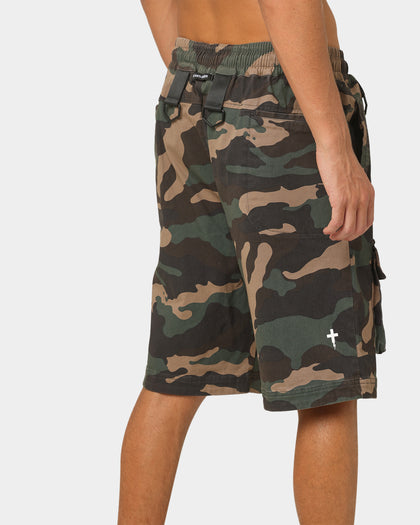 The Anti Order Centurion Cargo Shorts Woodland Camo