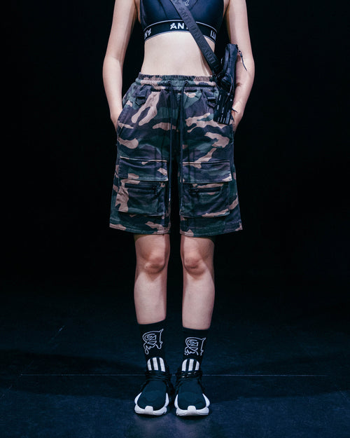 The Anti Order Centurion Cargo Shorts Woodland Camo