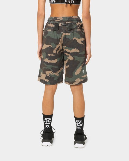 The Anti Order Centurion Cargo Shorts Woodland Camo