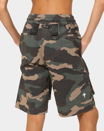 The Anti Order Centurion Cargo Shorts Woodland Camo