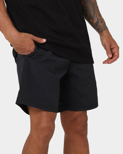 Champion LFS Nylon Shorts Black/Gold