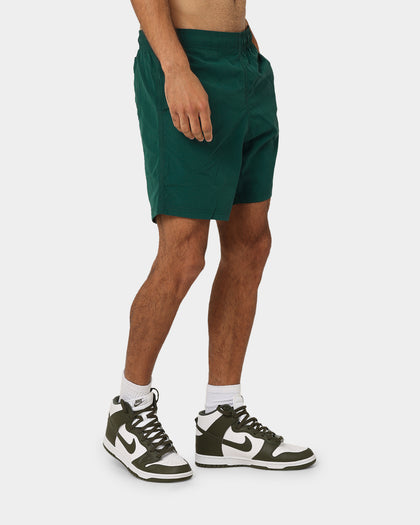Champion LFS Nylon Shorts Midfield Green/Gold