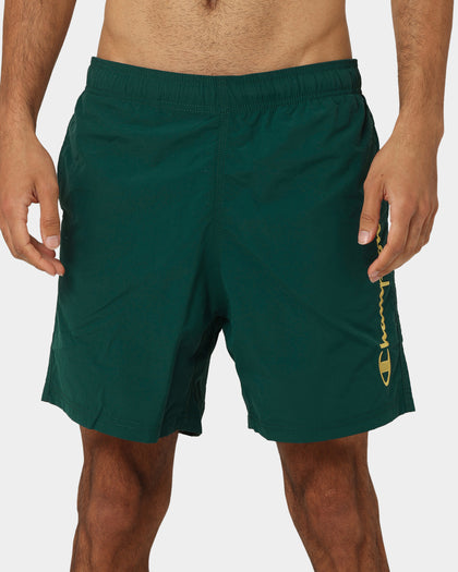Champion LFS Nylon Shorts Midfield Green/Gold