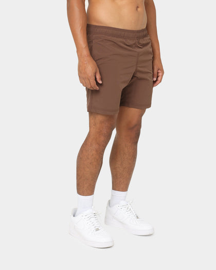 Champion LFS Nylon Shorts Coco Loco/White