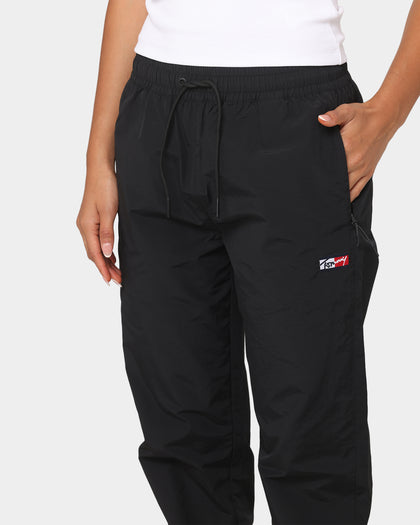 Tommy Jeans Women's Tiny Tommy Nylon Track Pants Black