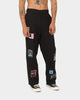 Loiter Patchwork Trousers Black