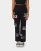Loiter Patchwork Trousers Black
