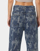 XXIII Jovany Print Jeans Blue Camo