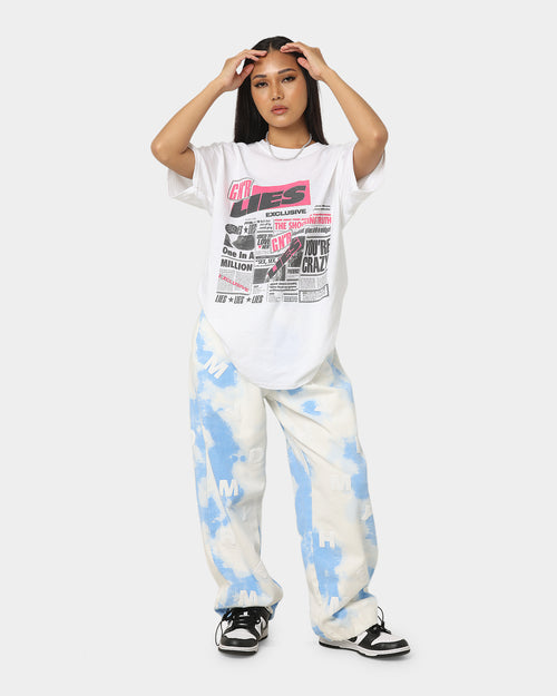XXIII Journee White Wash Jogger Blue/White