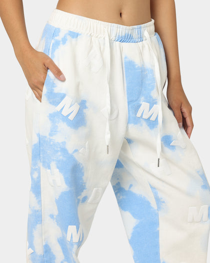 XXIII Journee White Wash Jogger Blue/White