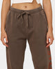 National Collegiate Athletic ASSC Texas Longhorns Vintage Baggy Track Pants Washed Chocolate