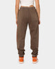 National Collegiate Athletic ASSC Texas Longhorns Vintage Baggy Track Pants Washed Chocolate