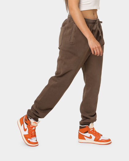 National Collegiate Athletic ASSC Texas Longhorns Vintage Baggy Track Pants Washed Chocolate