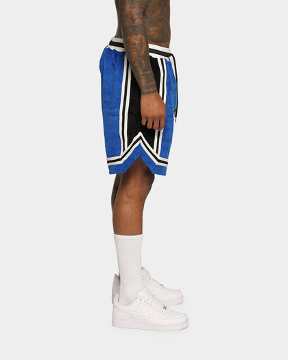 XXIII Arklow Corduroy Basketball Shorts Blue/Black