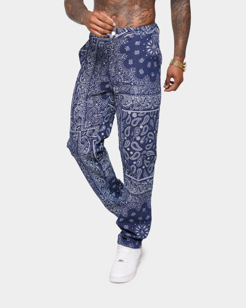 XXIII Cashel Paisley Denim Jeans Blue