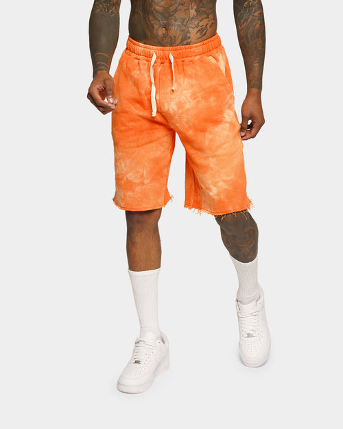 XXIII Kikee Orange Tie Dye Shorts Orange