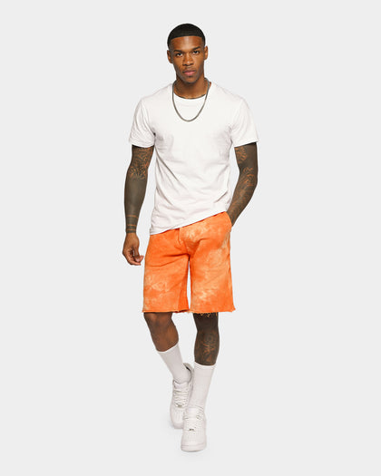 XXIII Kikee Orange Tie Dye Shorts Orange