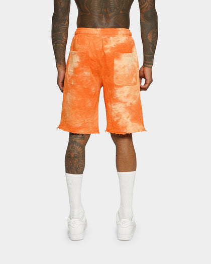 XXIII Kikee Orange Tie Dye Shorts Orange