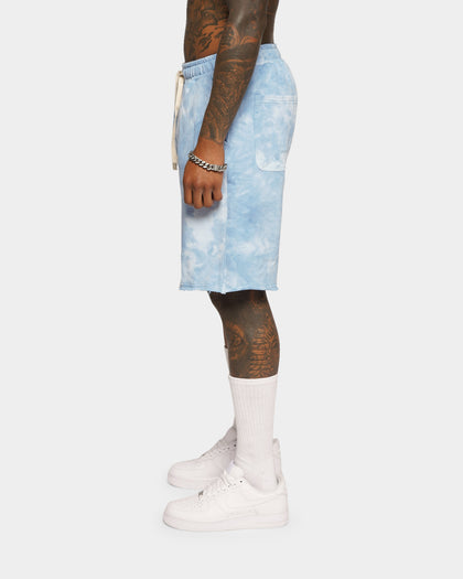 XXIII Kikee Blue Tie Dye Shorts Blue