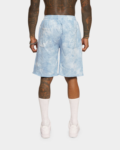 XXIII Kikee Blue Tie Dye Shorts Blue