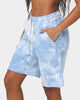 XXIII Kikee Blue Tie Dye Shorts Blue