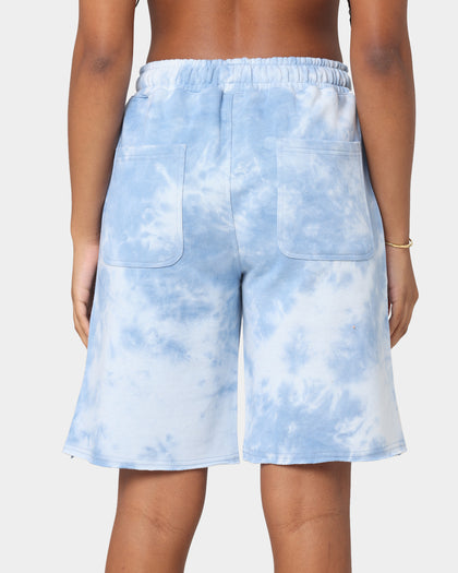 XXIII Kikee Blue Tie Dye Shorts Blue