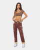 XXIII Women's Xico Tie Dye Jeans Brown