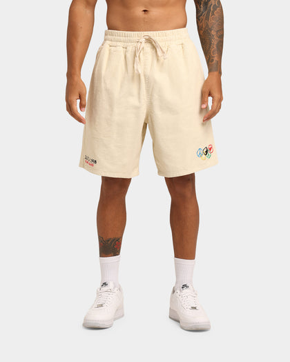Loiter Tribute Walk Shorts Off White