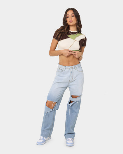 XXIII Women's Peony Ombre Jeans Blue
