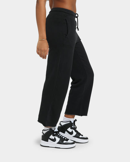 Champion Women's Vintage Dye Cropped Joggers Black