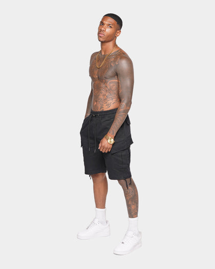 XXIII Tarsus Cargo Shorts Black