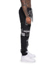 XXIII Kars Paisley Patchwork Pants Black/White