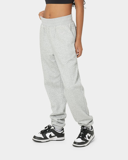 PYRA Women's Quilt Track Pants Grey Marle