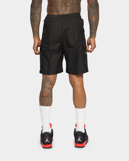 XXIII Bruin Cargo Zip Shorts Black
