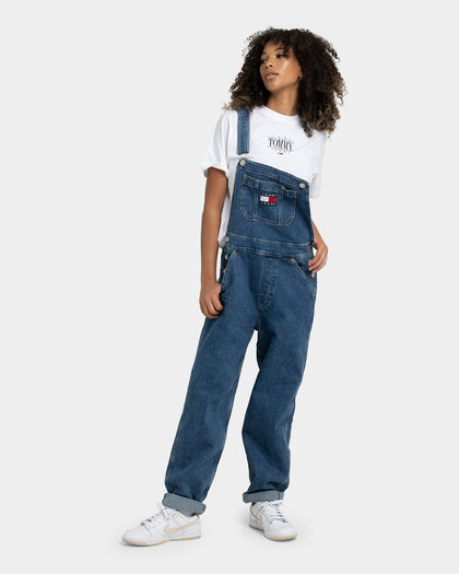 Tommy Jeans Women's Denim Dungarees Denim Medium