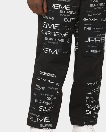Supreme Supreme X The North Face Steep Tech Pants Black