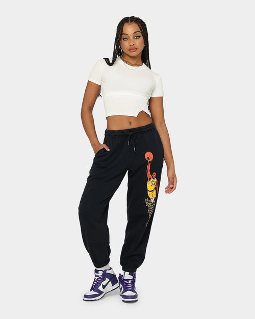 Mitchell & Ness Shaq Sweat Pants Faded Black