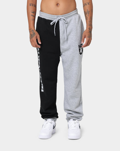 Majestic Athletic Las Vegas Raiders All Team Champs Track Pants Black/Grey Marle