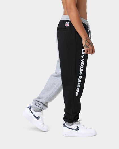 Majestic Athletic Las Vegas Raiders All Team Champs Track Pants Black/Grey Marle
