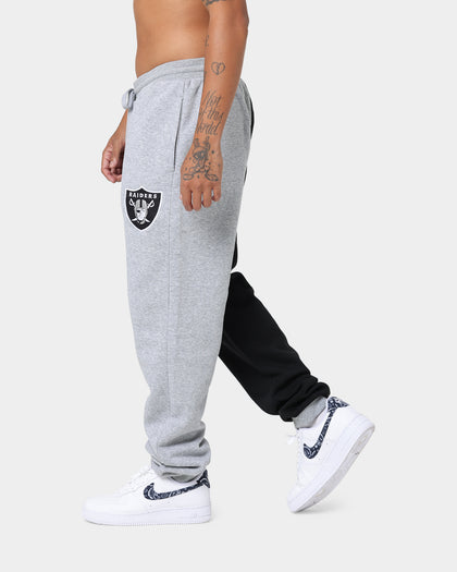 Majestic Athletic Las Vegas Raiders All Team Champs Track Pants Black/Grey Marle