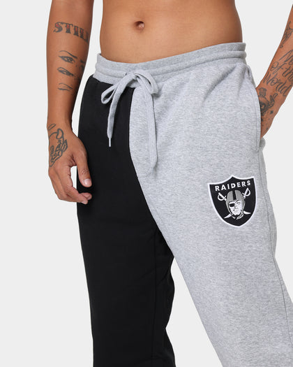 Majestic Athletic Las Vegas Raiders All Team Champs Track Pants Black/Grey Marle