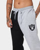 Majestic Athletic Las Vegas Raiders All Team Champs Track Pants Black/Grey Marle