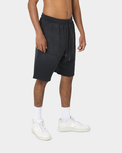 Majestic Athletic Las Vegas Raiders Solarised Contrast Shorts Faded Black