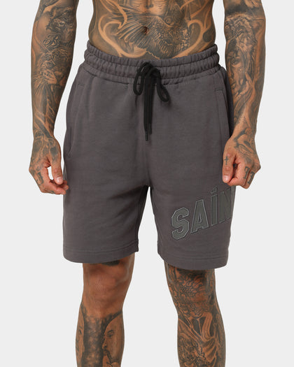 Saint Morta Kingdom Sweat Shorts Grey